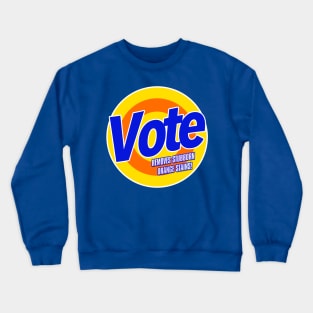 VOTE - Removes stubborn Orange Stains Crewneck Sweatshirt